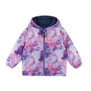 Andy & Evan‎ Little Girl's Reversible Puffer Jacket Size 2T